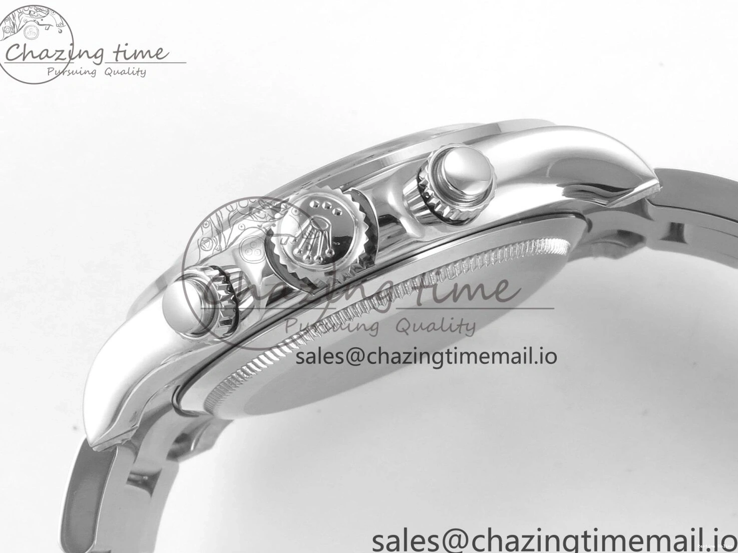 0210 Tailored Daytona 126509 Clean 1:1 Best Edition Black SS Dial on SS Bracelet Super Clone DD 255